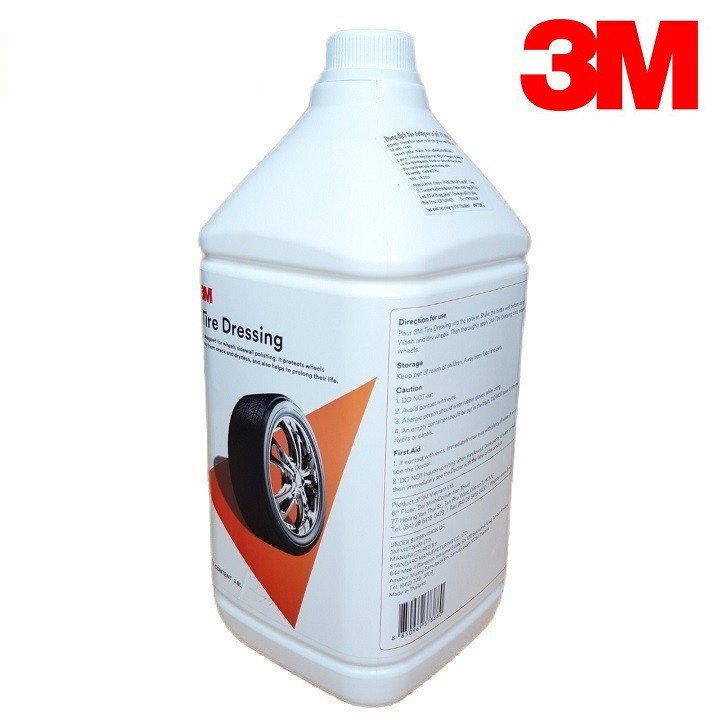 DUNG DỊCH BẢO DƯỠNG VỎ XE 3M PN39042 3.78L